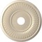 Ekena Millwork Berkshire PVC Medallion (Canopies up to 8 3/8"), 19"OD x 3 1/2"ID x 1"P, Metallic Mist CMP19BEEPE - alternate 1
